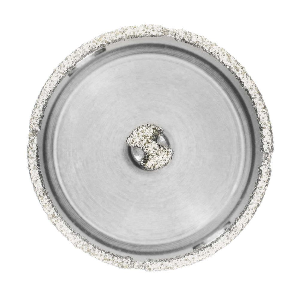 Сверло алмазное по керамограниту, 38 х 67 мм, трехгранный хвостовик Matrix (726383)