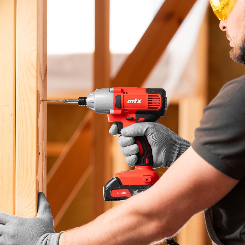 Винтоверт ударный аккумуляторный CIDS-20-280, Li-Ion, 20 В MTX (26580)