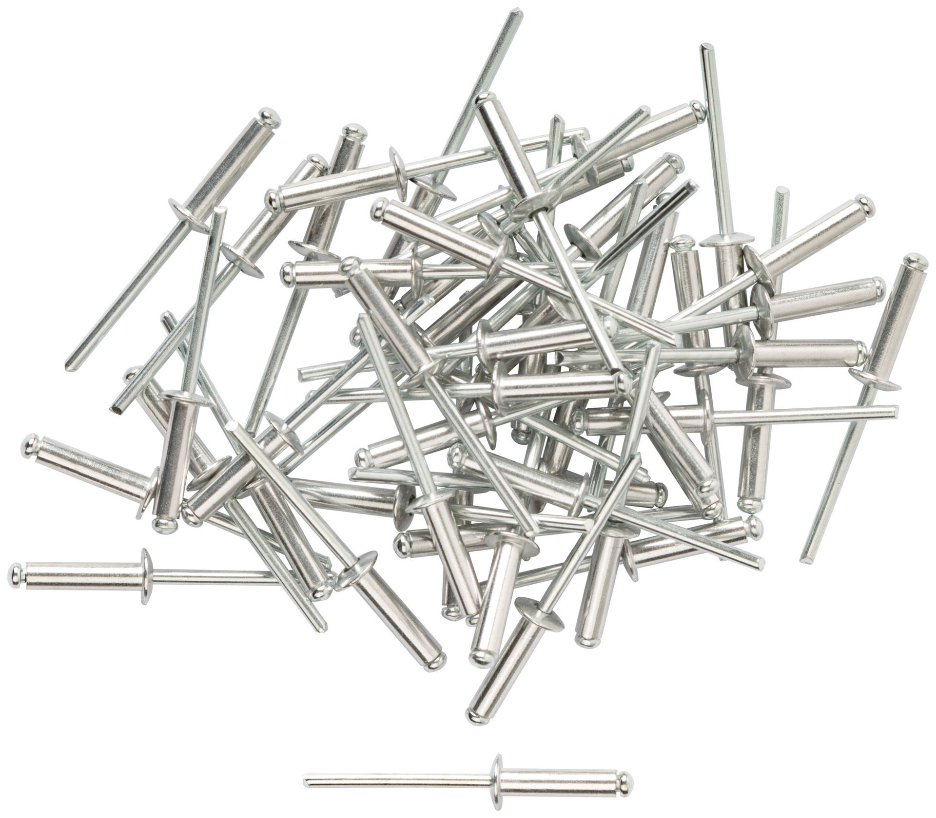 Заклепки мелкая фасовка, 50 шт., 4.0 х 16 мм (23746)