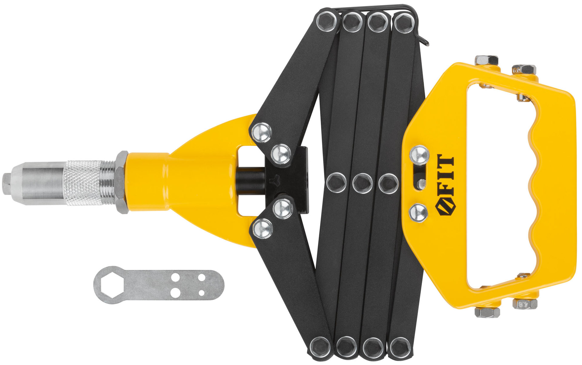 Заклепочник-гармошка для больших усилий 3,2-6,4 мм (300-745 мм) (32065)
