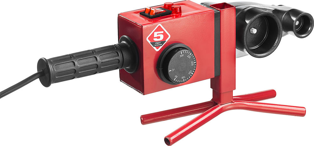 Паяльник для полипропиленовых труб 2000 / 1000 Вт, 6 насадок в комплекте ЗУБР АСТ-2000