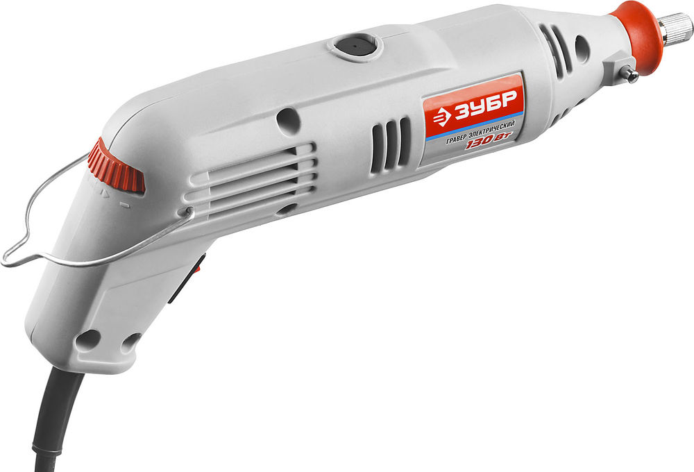 Набор мини-насадок с гравером 219 предметов, 130 Вт ЗУБР ЗГ-130ЭК H219