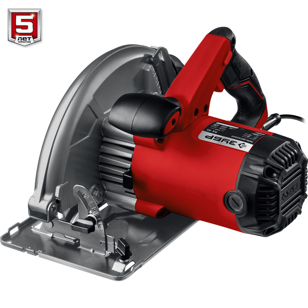 Пила циркулярная (дисковая) d 235 мм 2200 Вт ЗУБР ПД-85