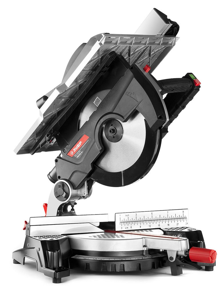 Пила торцовочная d 305 х 30 мм 1900 Вт комбинированная ЗУБР ЗПТК-305-1900 ЗПТК-305-1900