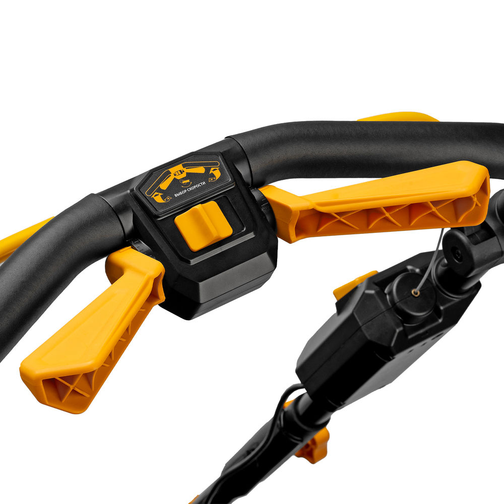 Газонокосилка аккумуляторная бесщет., RLMS560-62, привод, 560 мм, Li-ion, 62В Denzel (58920)