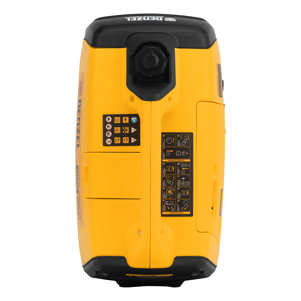 Генератор инверторный GT-2200iS, 2.2 кВт, 230 В, бак 4 л, закрытый корпус, ручной старт Denzel (94702)