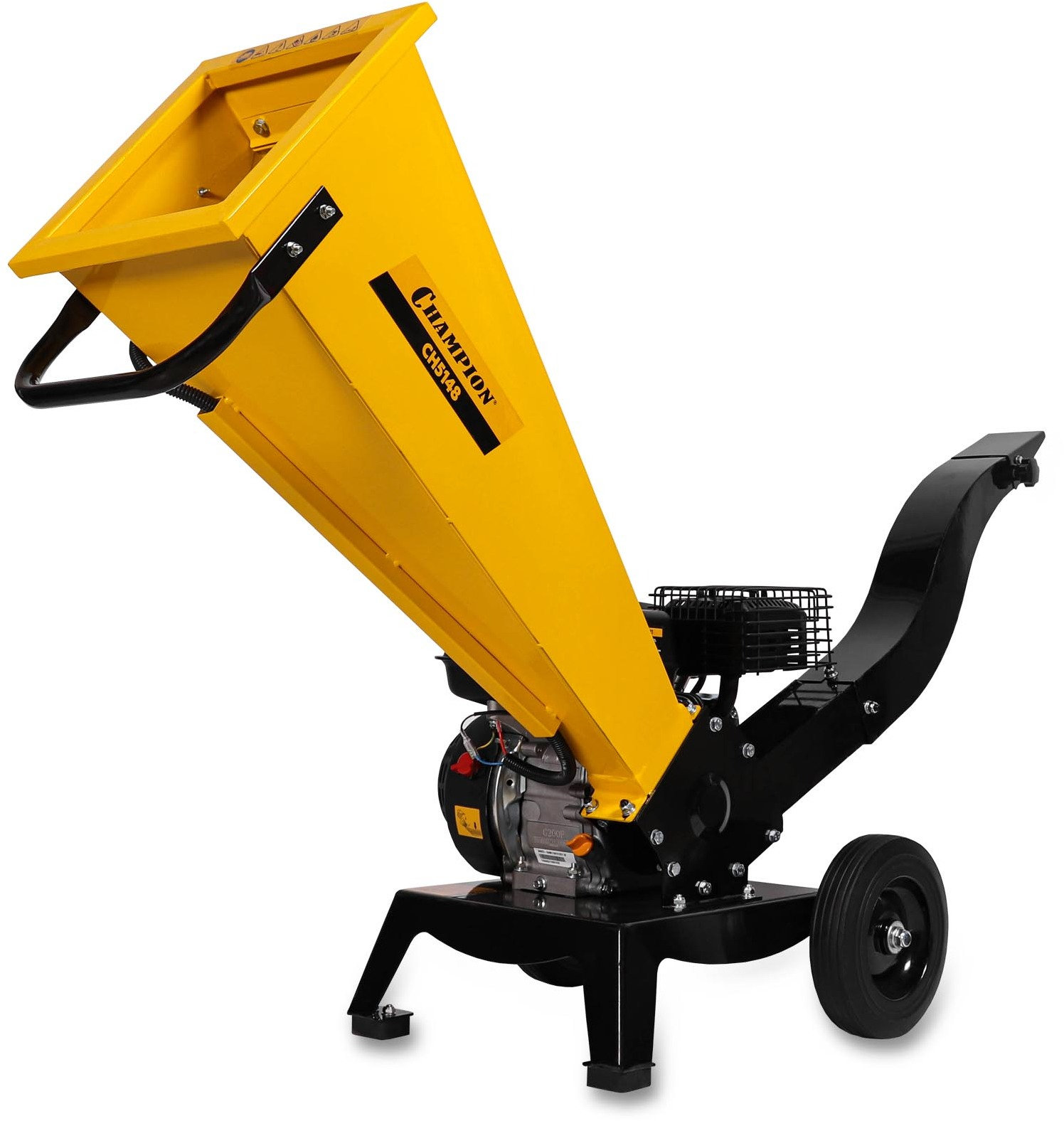 Измельчитель бензиновый PRO 4,8 кВт 196см? 40мм 45кг колеса CHAMPION CH5148