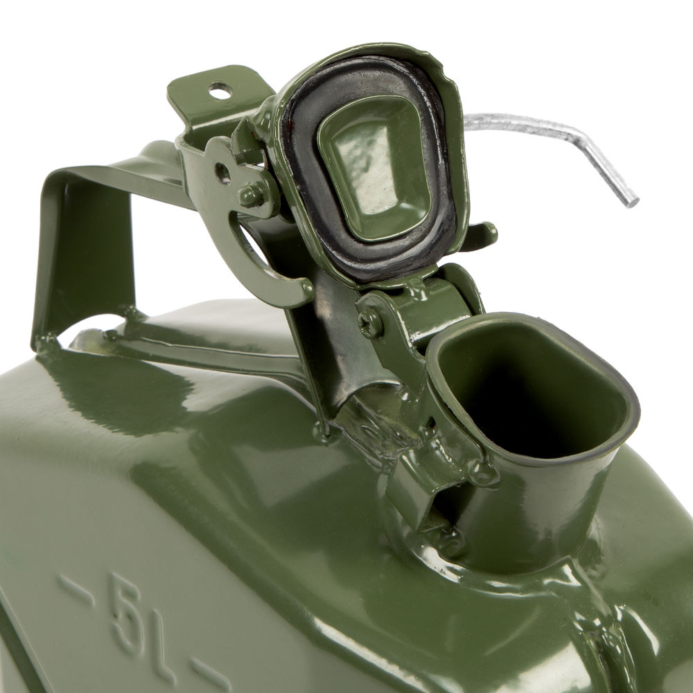 Канистра для топлива, металлическая, толщина стенок 0,8мм, 5 литров (53140)