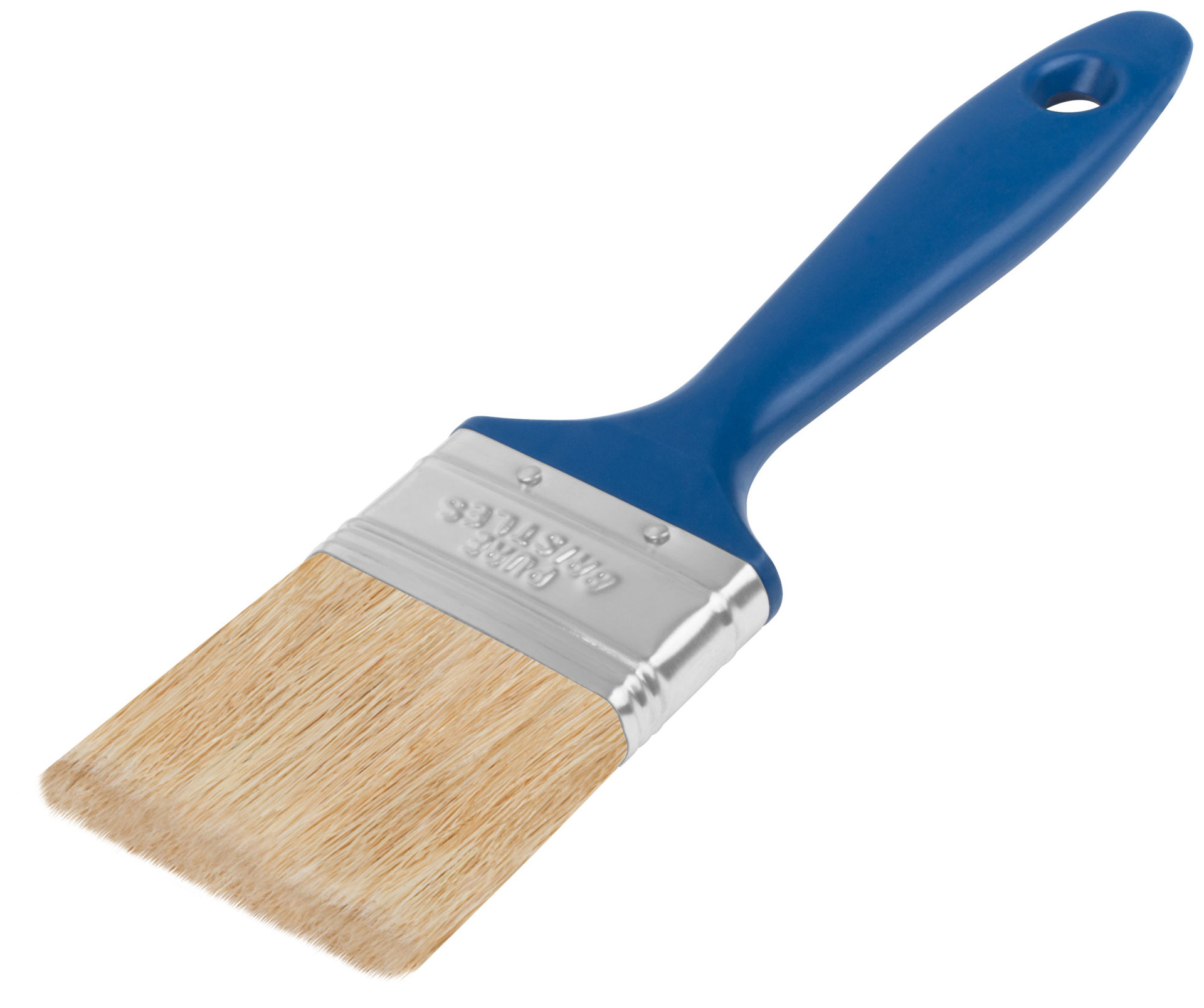 Кисть флейцевая Модерн, натур.светлая щетина, пластиковая ручка 2 (50 мм) (01155)