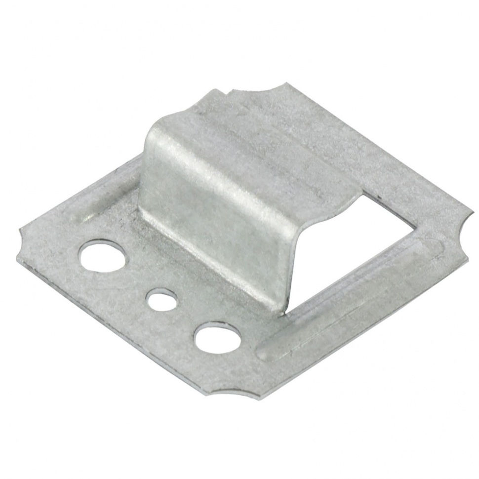 Кляймер №6, оцинкованный с гвоздями, 100 шт Сибртех (46576)