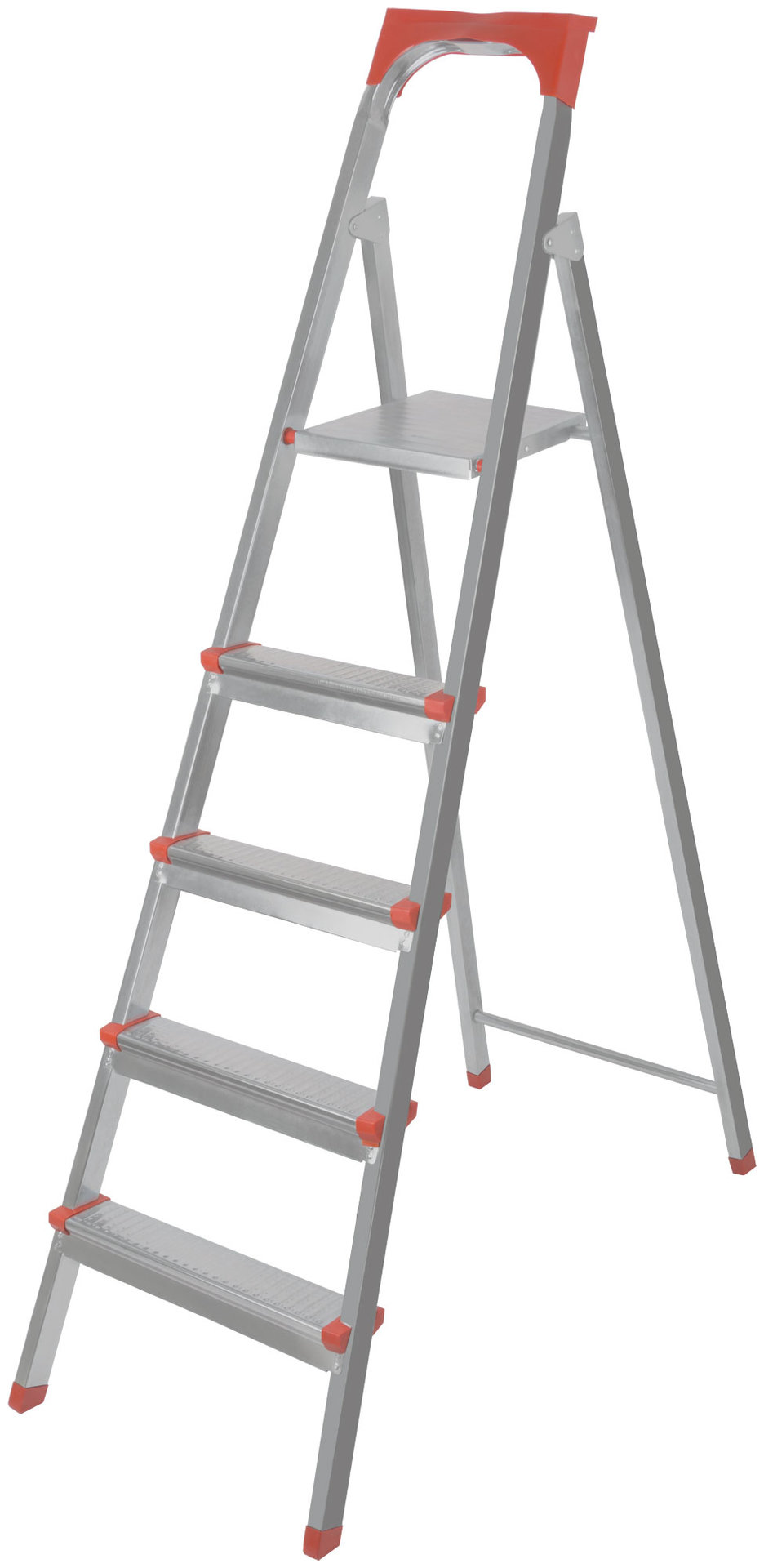 Лестница-стремянка стальная, 5 ступеней, вес 6,65 кг (65333)