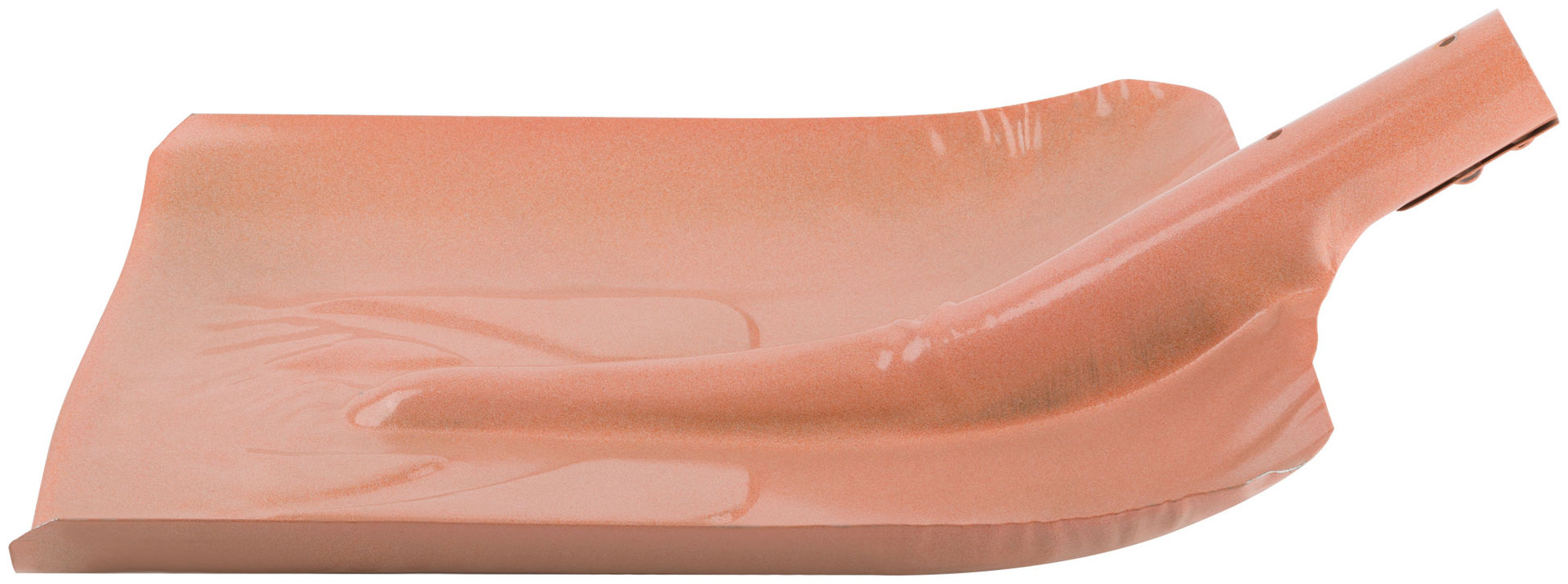 Лопата для уборки снега тротуарная стальная без черенка 340х385 мм (68121)