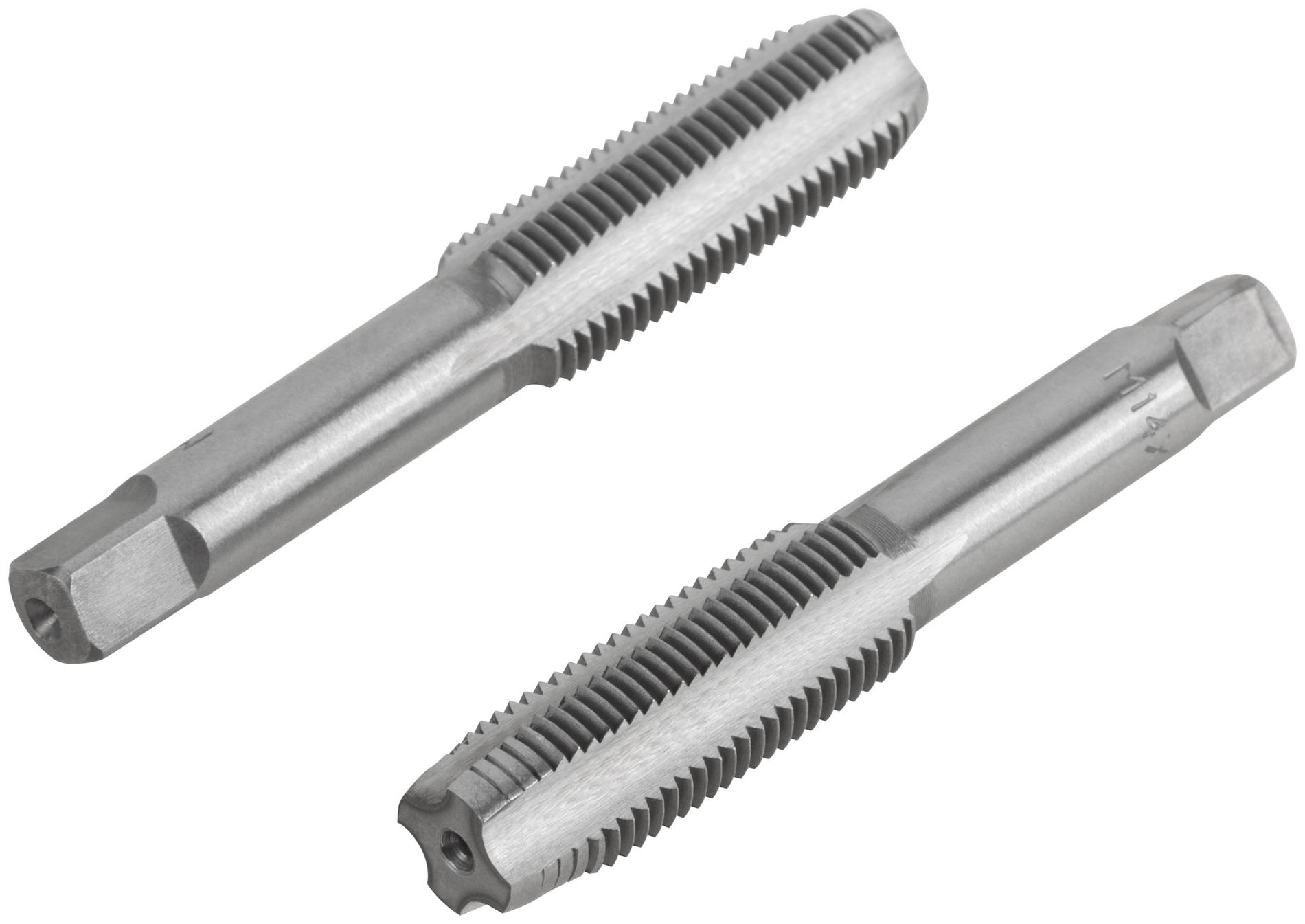 Метчики метрические, легированная сталь, набор 2 шт. М14х1,5 мм (70855)