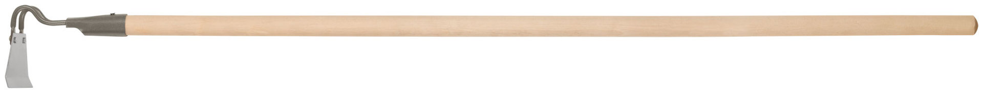 Мотыга прямая 150х80 мм, нержавеющая сталь, с деревянным черенком (76927)
