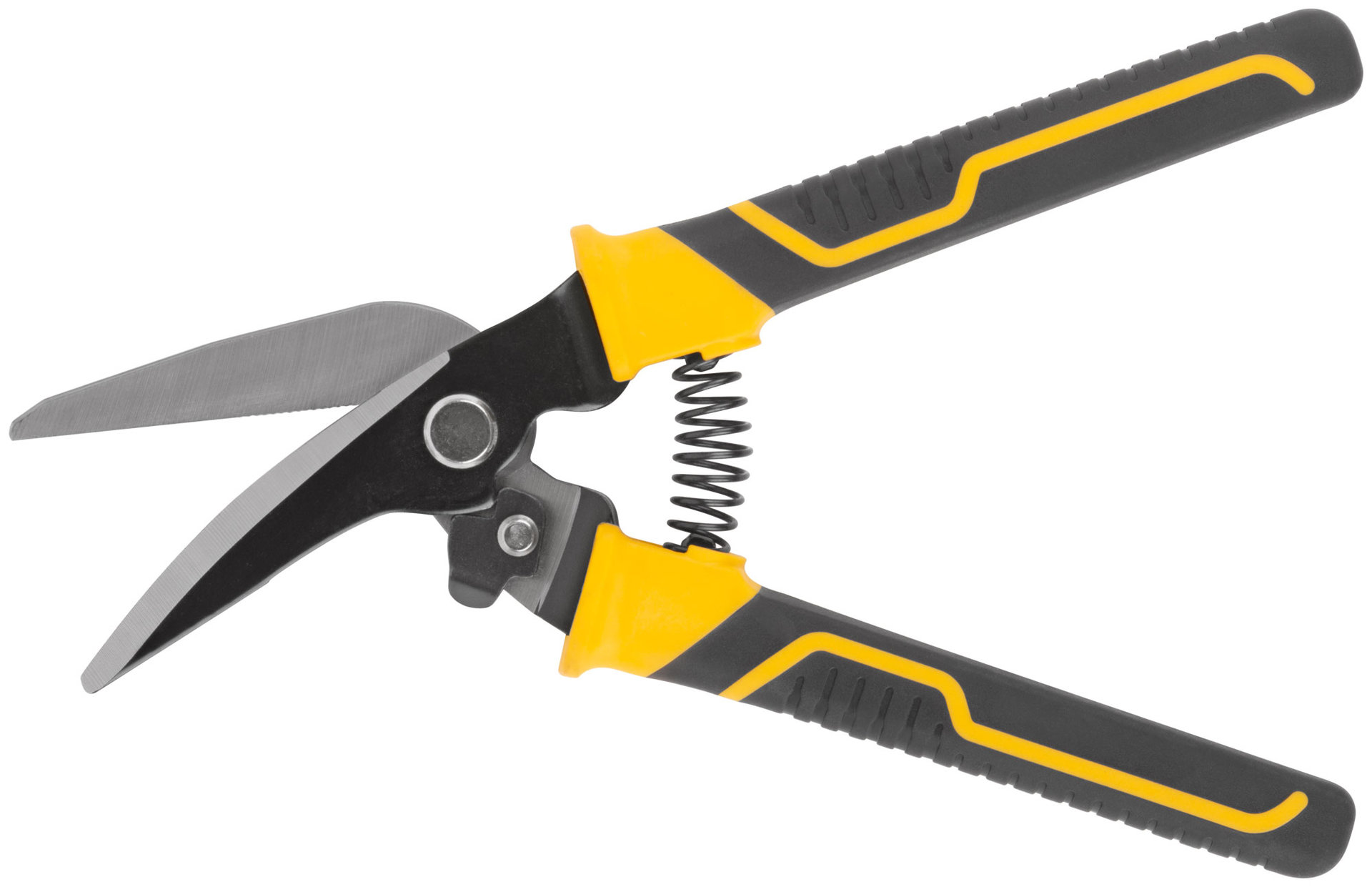 Ножницы по металлу, усиленная пружина, левые 225 мм (41440)