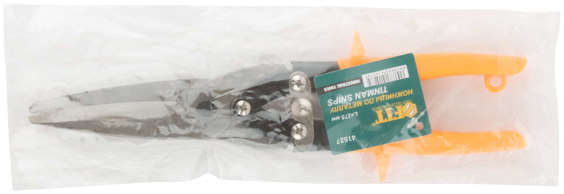 Ножницы по металлу Aviation усиленные, удлиненные прямые 275 мм (41527)