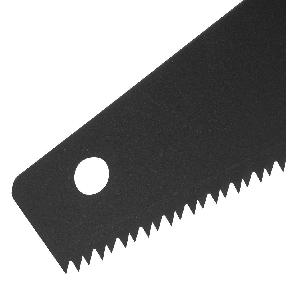 Ножовка по дереву Зубец, 350 мм, 7-8 TPI, каленый зуб 2D, защитное покрытие, двухкомпонентная рукоятка Сибртех