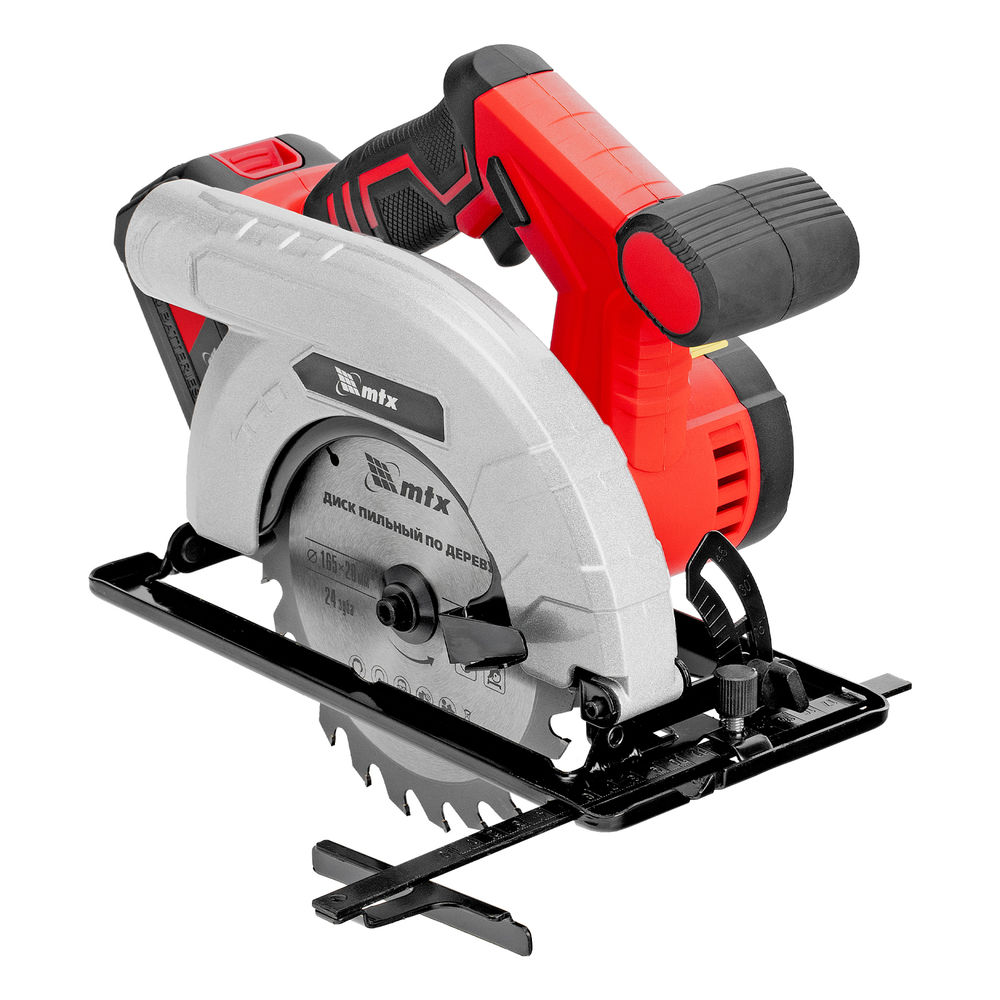 Пила циркулярная аккумуляторная CCSU-20-165, 165 мм, Li-Ion, 20 В// MTX (27480)
