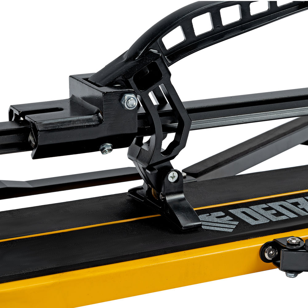 Плиткорез рельсовый 600х16мм, каретка на подш., стальная станина, усил. рукоятка-пенал Denzel (877014)