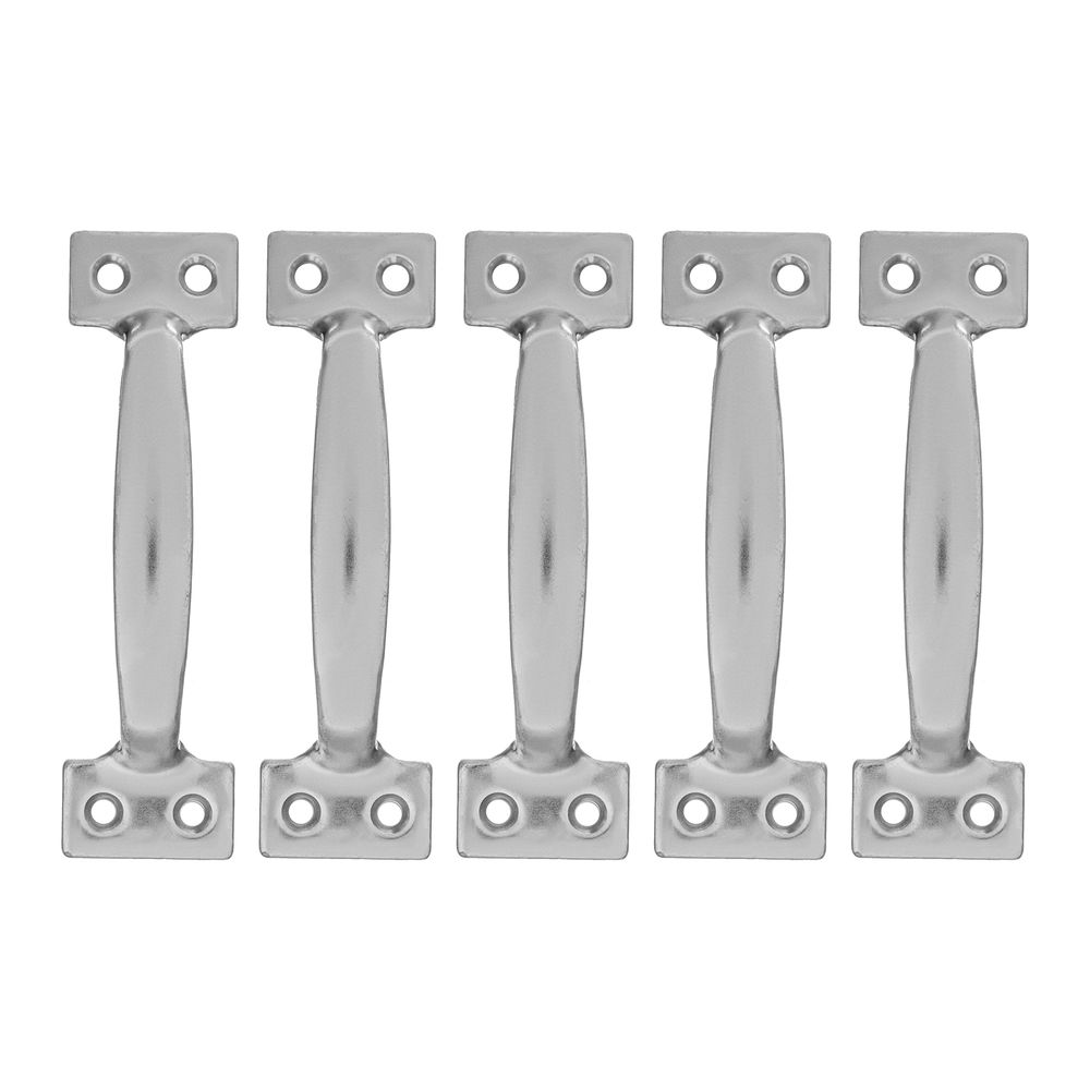 Ручка-скоба РС-120 цельнотянутая, цинк, 5 шт, (Металлист) (91594)