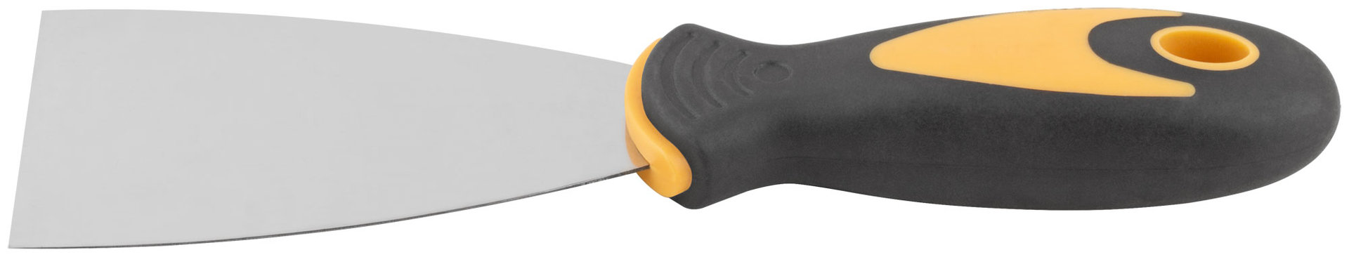 Шпатель, нерж.сталь, прорезиненная ручка 2,5 (63 мм) (06694)