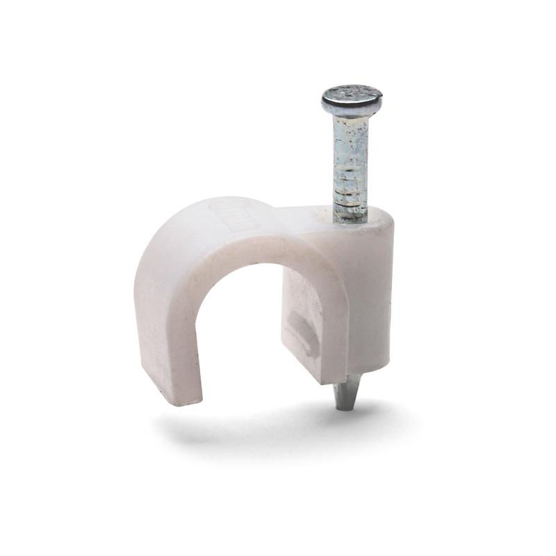 Скоба пластиковая СПК 20 (50шт) (Fortisflex) (103941)