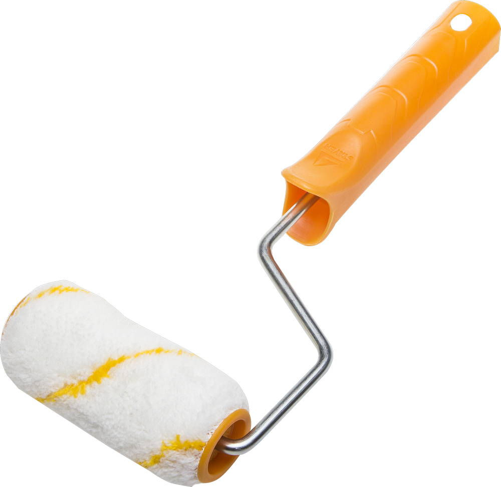 Валик малярный GIRPAINT, 30 х 100 мм, бюгель 6 мм, ворс 10 мм, полиакрил, все виды ЛКМ STAYER 0315-10