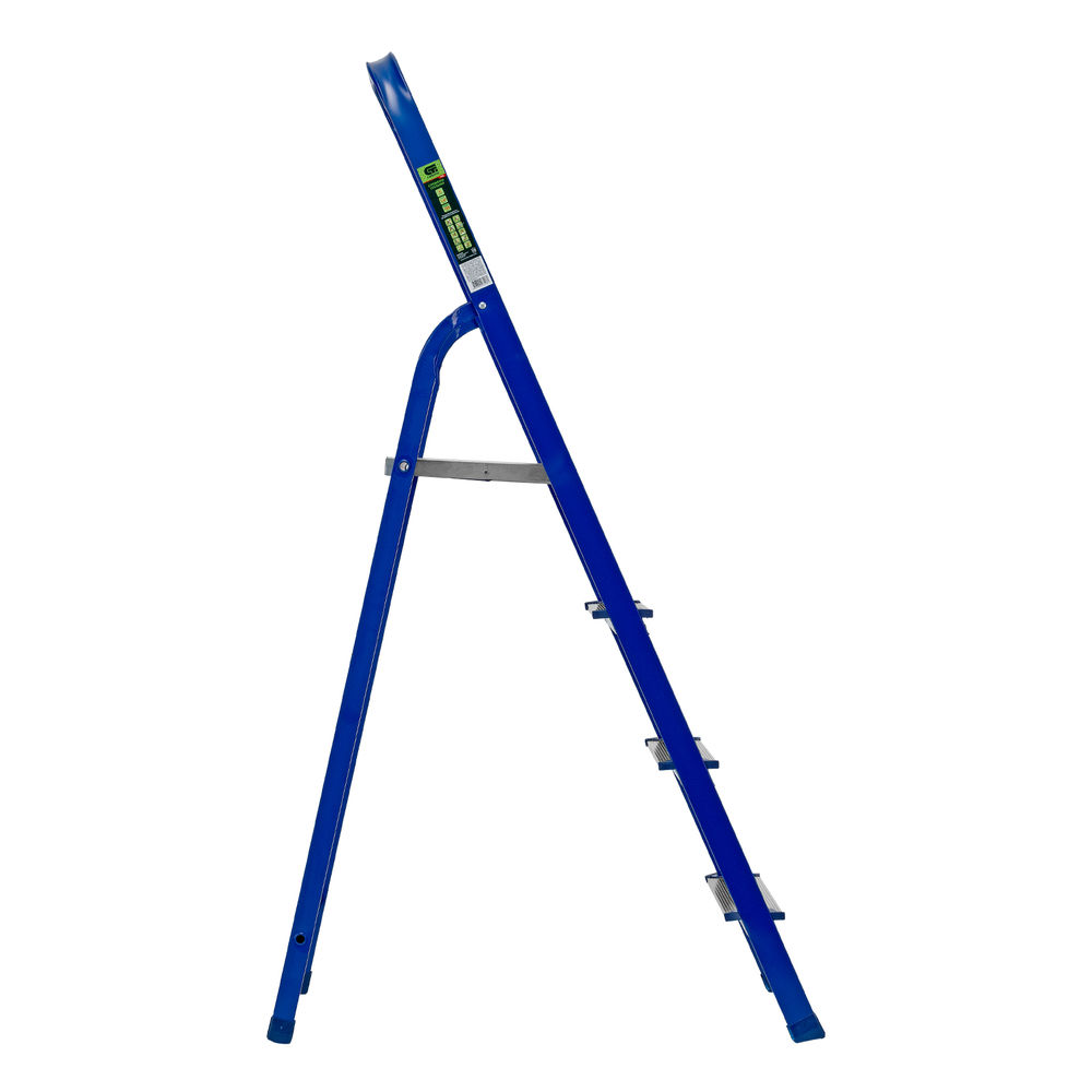 Стремянка, 4 ступени, стальной профиль, алюминиевые ступени Сибртех (97954)