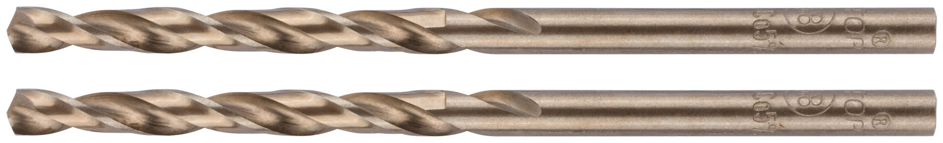 Сверло по металлу Cutop Profi с кобальтом 5% 3,8 x 75 мм, 2 шт. (48-370)