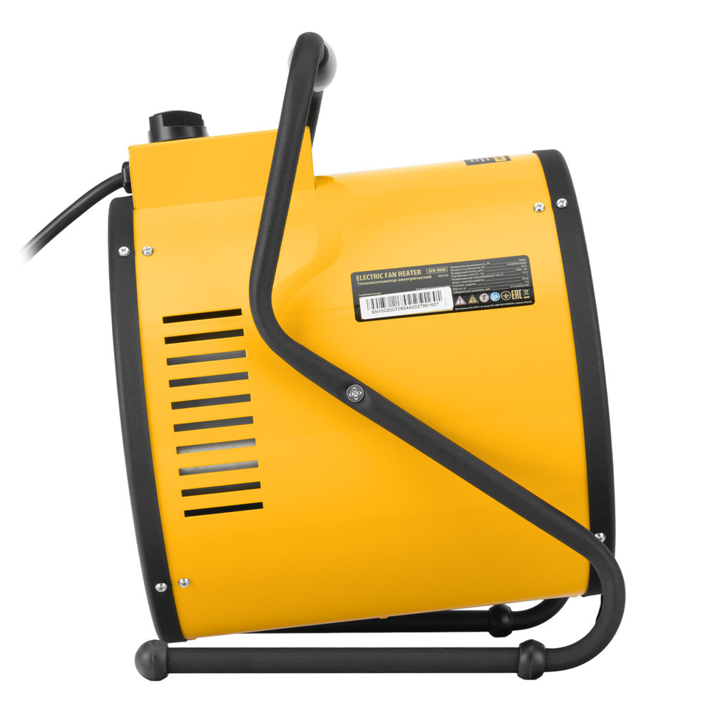 Тепловая пушка SFH-9000, 400 В, 850 м3/ч, вентилятор 3 режима, 6000/9000 Вт Denzel (96439)