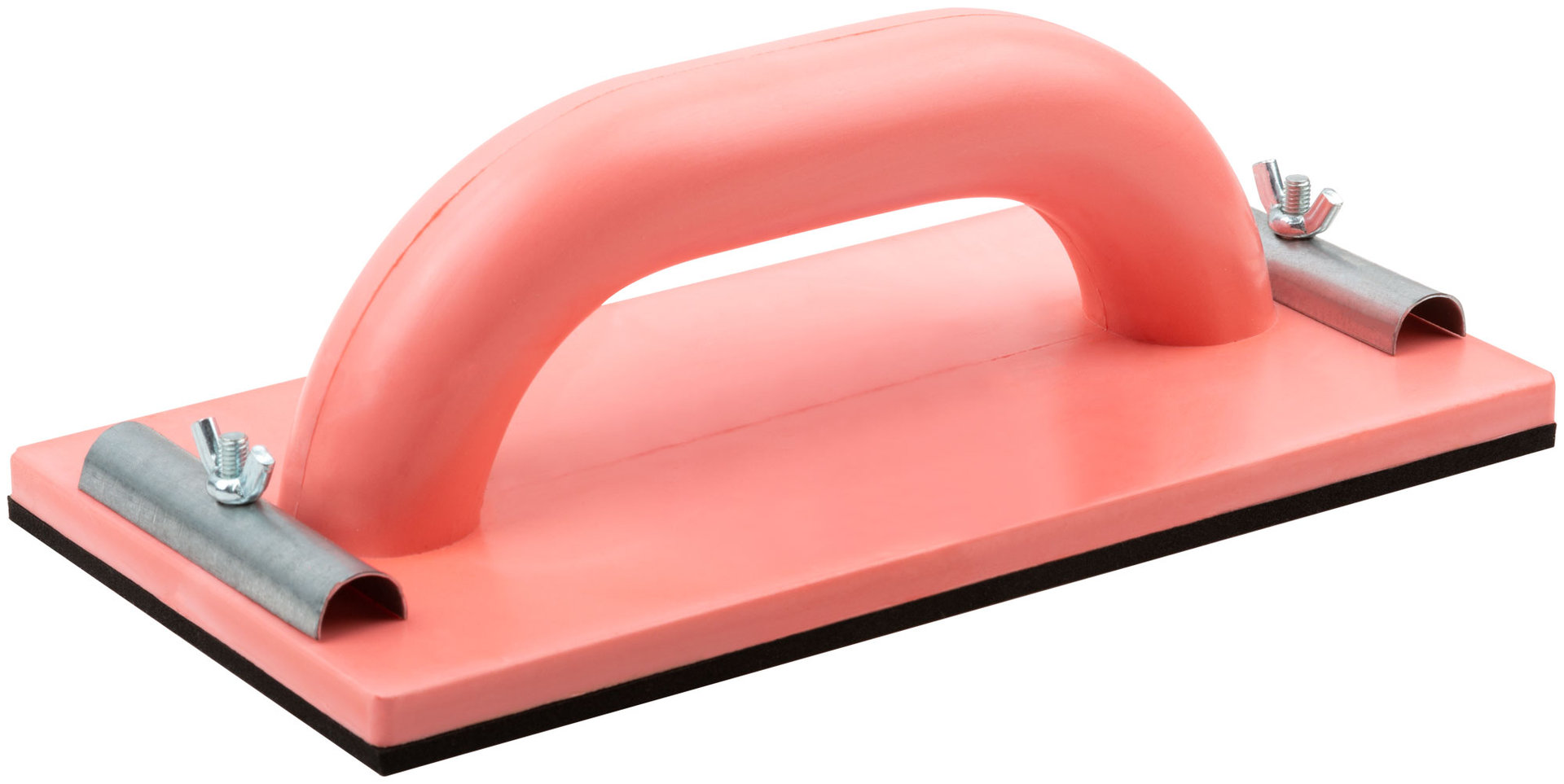 Терка д/нажд.бум. пластиковая с мет.прижимом 230х120 мм (39729)