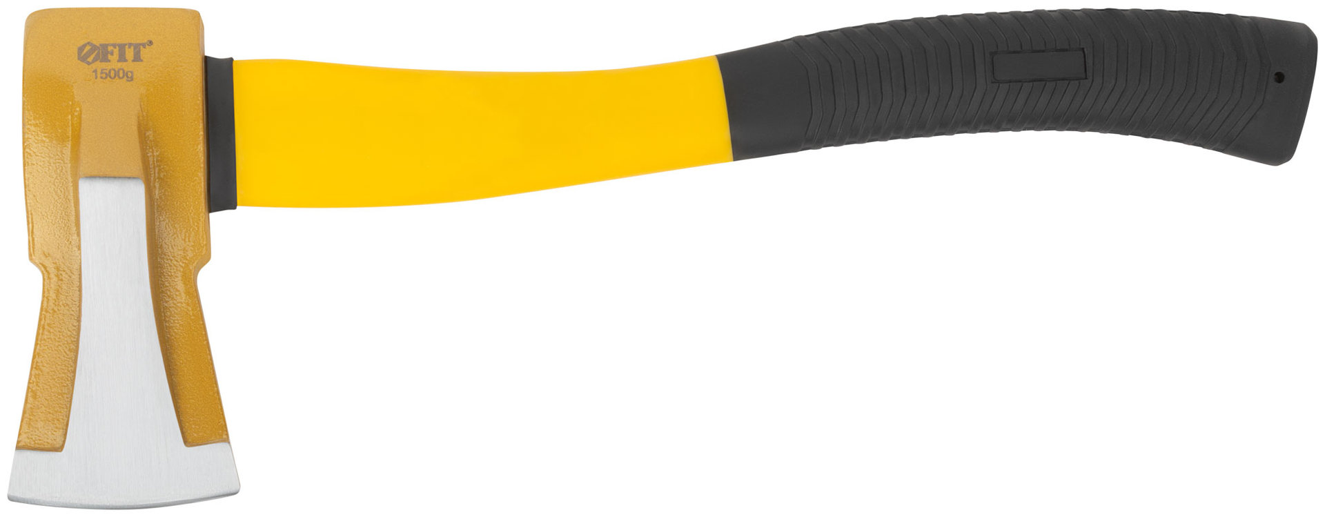Топор-колун ушастый кованый, фибергласовая ручка 1500 гр.