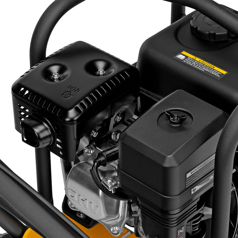 Виброплита бензиновая VC-12, 12 кН, 45*35 см, 196 см3 Denzel (97041)