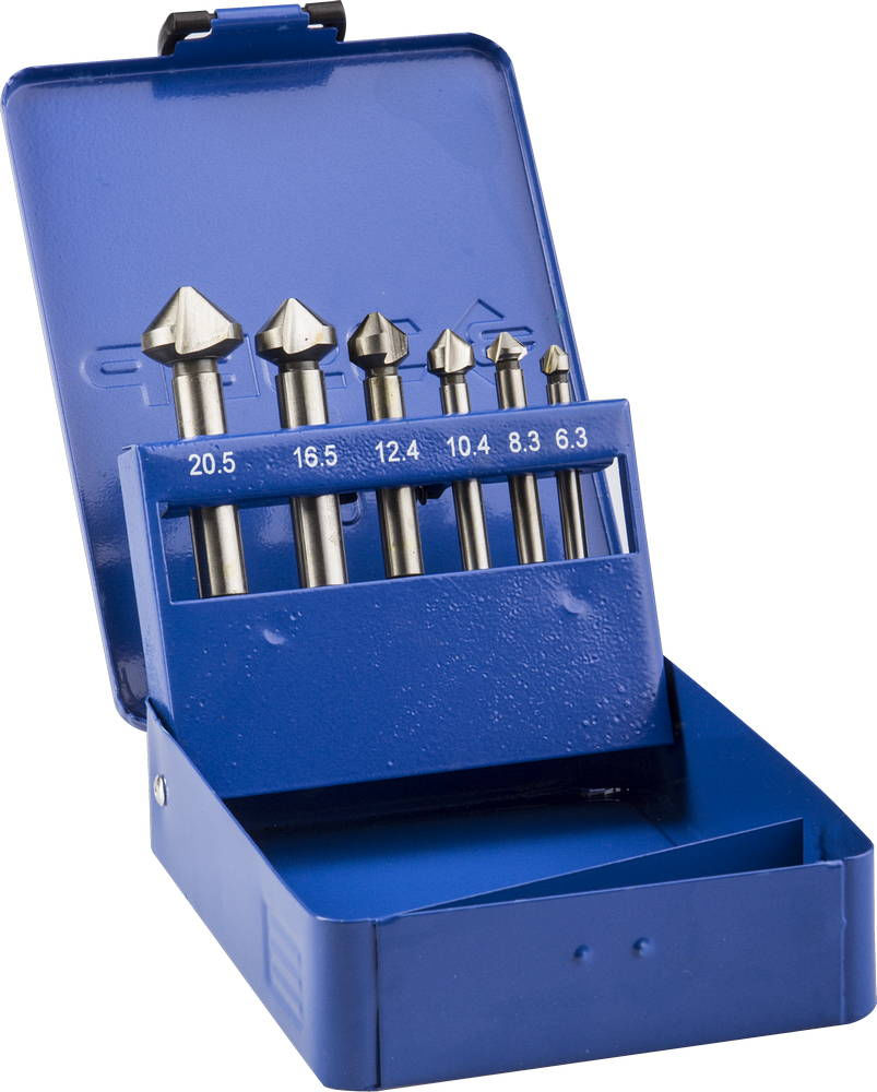 Набор зенкеров 6 шт (М3-М10) ЗУБР Профессионал 29730-H6