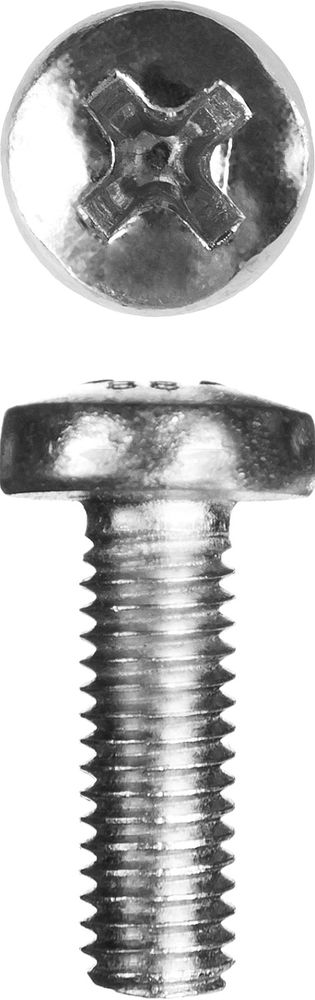 Винт с полусферической головкой M5?16 мм DIN 7985 кл. пр. 4.8 цинк 5 кг ЗУБР 303150-05-016