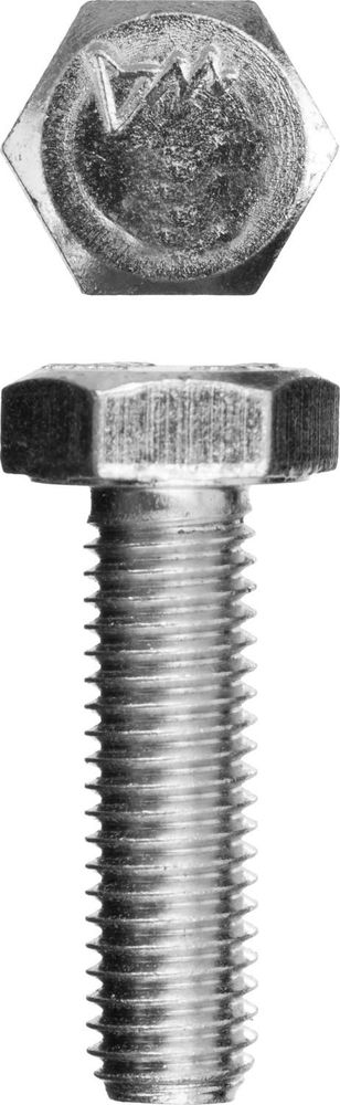 Болт M8 x 16 мм, кл. пр. 5.8, цинк, 5 кг, ГОСТ 7798-70 ЗУБР 303080-08-016