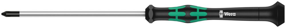 Отвёртка крестовая прецизионная PH 0 x 60 мм Kraftform Micro серия 2050 PH Wera WE-118022