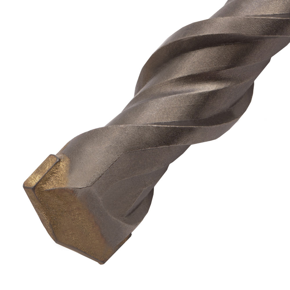 Бур по бетону, двойная спираль, три пылеотводящие кромки, 22 x 460 мм DENZEL (705054)