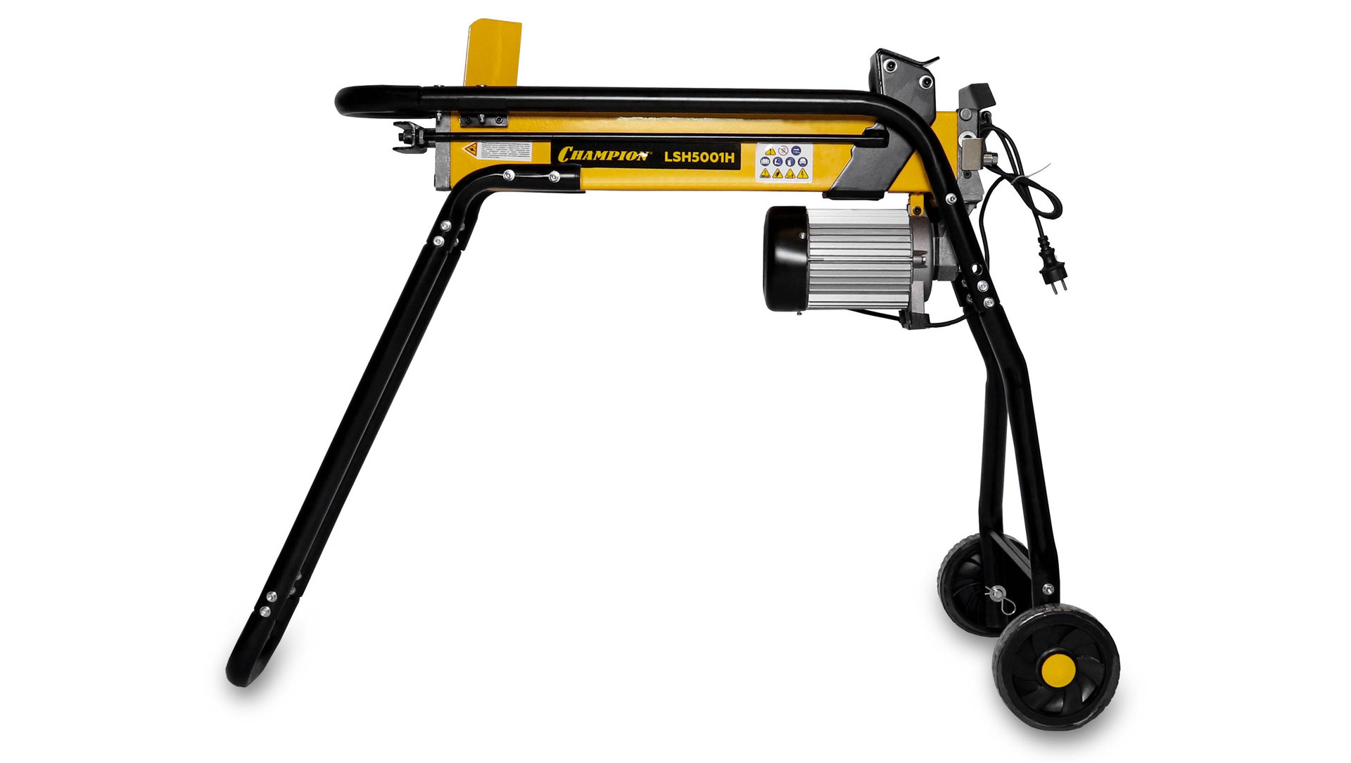 Дровокол CHAMPION LSH5001H (2,2кВт 5т 49,8кг высота1030мм,стойка+насадка для колки дров на 4 части) (LSH5001H)