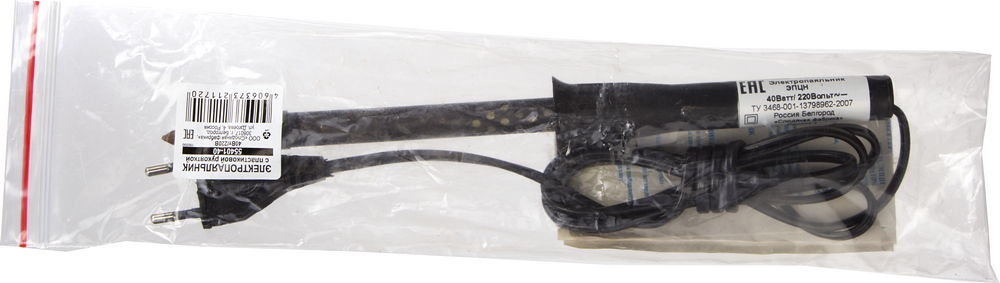 ЭПЦН Россия, 40 Вт, электропаяльник с пластиковой рукояткой (55401-40)