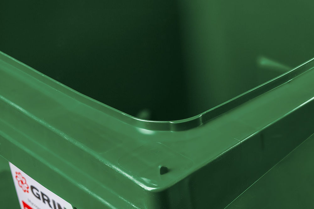 Мусорный контейнер МК-120, 120 л, 550 х 480 х 997 мм GRINDA 3840-12