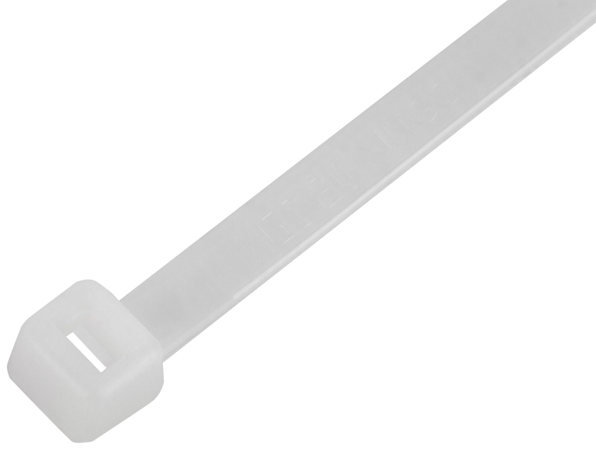 Хомуты нейлоновые для проводов, белые 100 шт., 4,8х500 мм (60380)