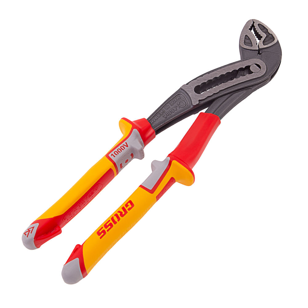 Клещи переставные, диэлектрические рукоятки до 1000 В, 240 мм Gross