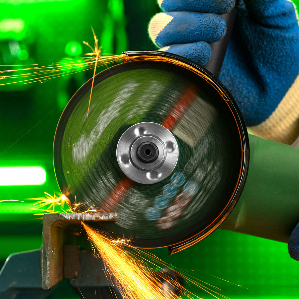 Круг отрезной по металлу, 125 х 1,0 х 22,2 мм, 84%A+16%B, в метал.банке, 10 шт. Сибртех (7431370)