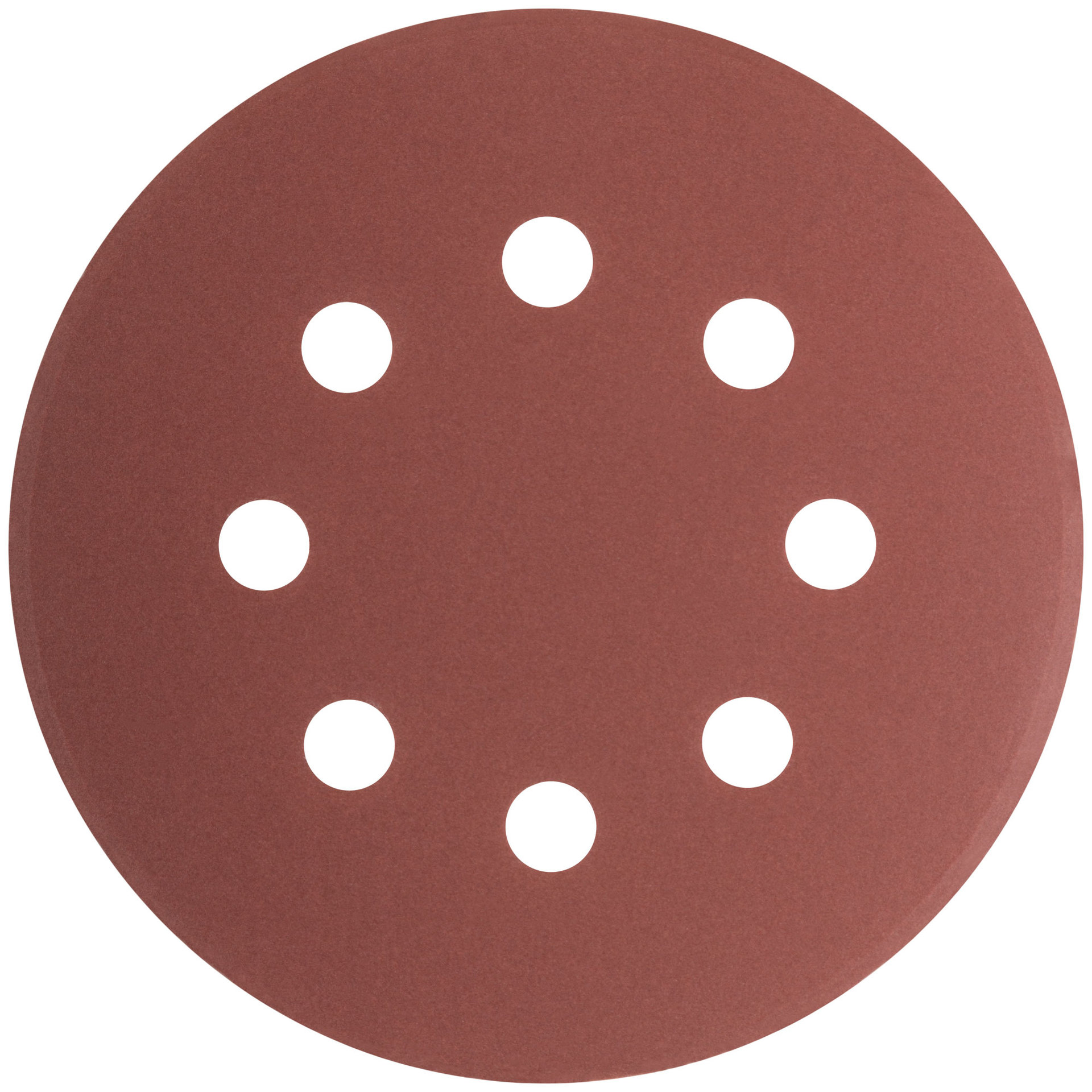 Круги шлифовальные с отверстиями (липучка), алюминий-оксидные, 125 мм, 5 шт. Р 600 (39793)