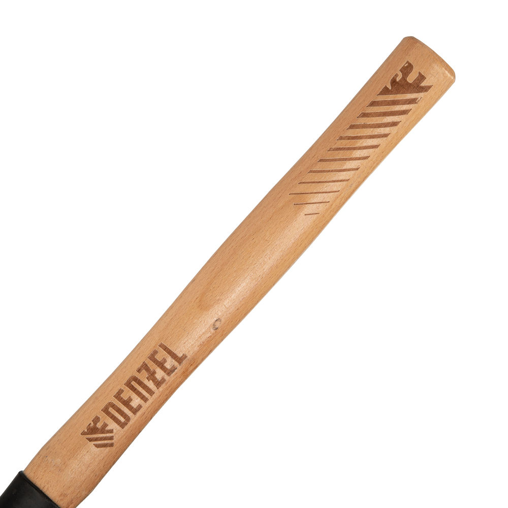 Молоток слесарный, 300 г, кованый квадратный боек, буковая рукоятка Denzel (10427)