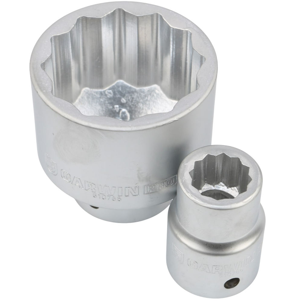 Набор торцевых головок 3/4 дюйм. и метр. 27 пр. (3/4-2, 19-50 мм), GARWIN PRO, 643620