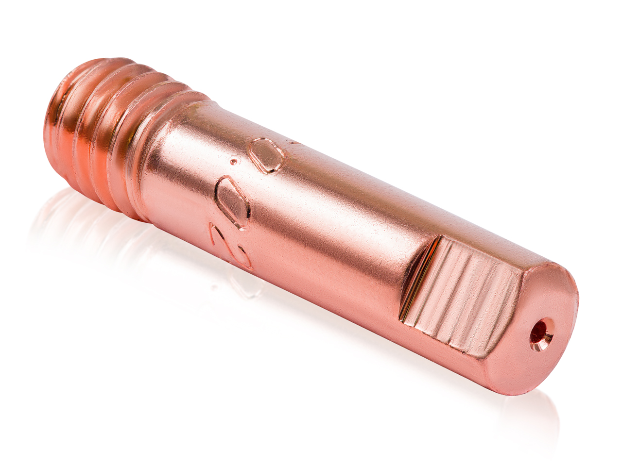 Наконечник E-Cu КЕДР PRO М6 / D 0.6мм (6.0 / 25) прямой