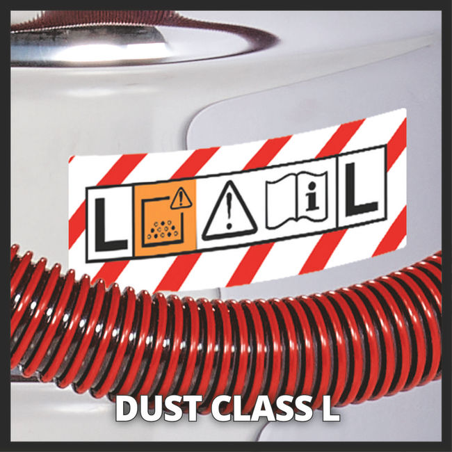 Пылесос строительный Einhell TE-VC 2350 SACL,1600вт,230мбар,50л,очистка фильтра,розетка (2342475)