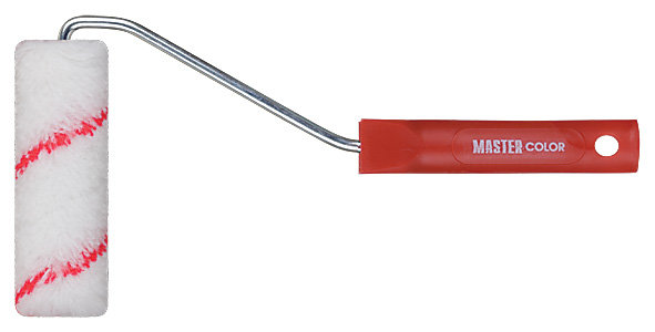 Ролик, ядро 15 мм, полиакрил, ворс 11 мм, ручка 27 см, 100 мм (30-1086AKZO)